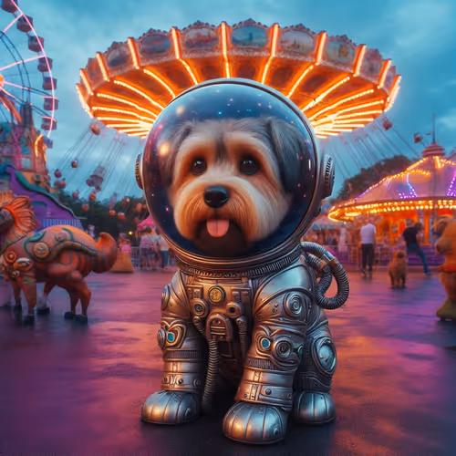 space cadet dog