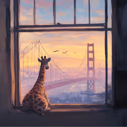 San Francisco from Paws Window