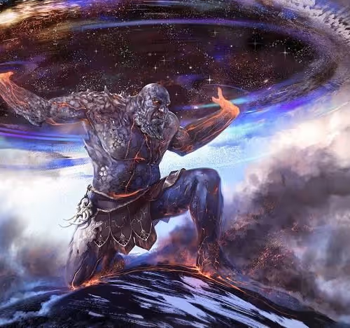 god
