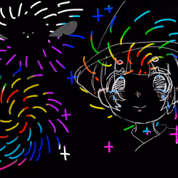 ふしぎな花火