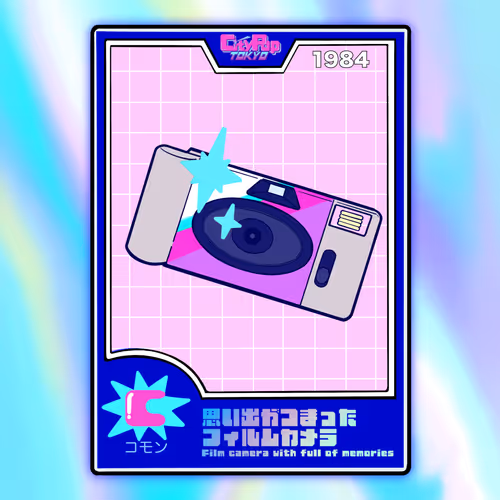 Film camera with full of memories 2