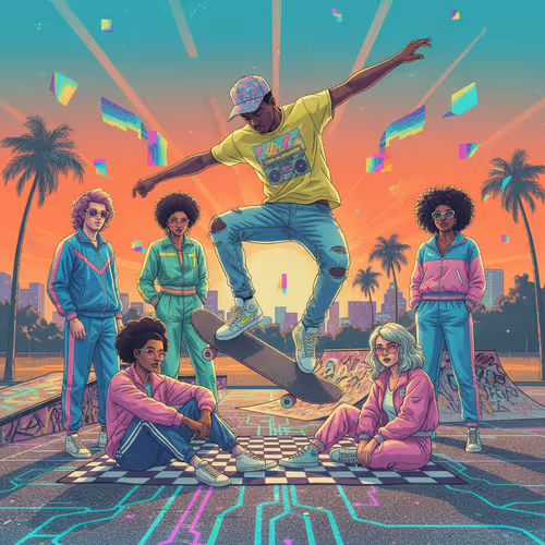 Retro Skate Vibes