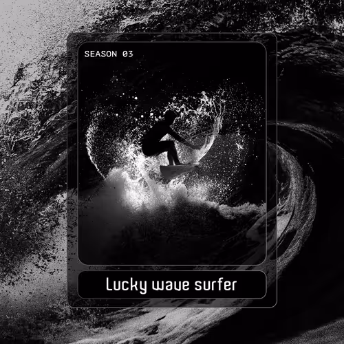 Lucky wave surfer #3