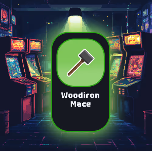 WoodironMace