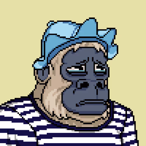Bored Gorilla Yacht Club #8643