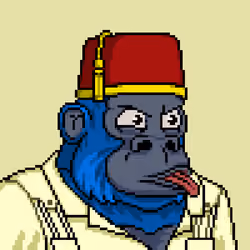 Bored Gorilla Yacht Club #7763