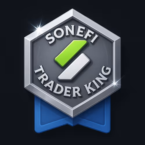 SoneFi Trader King Badge - Silver