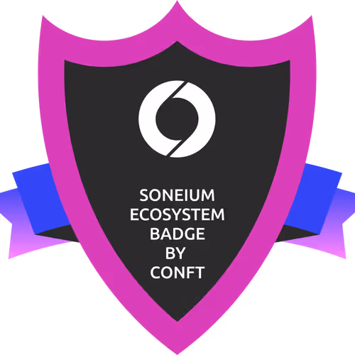 Soneium Ecosystem Badge by coNFT #4121
