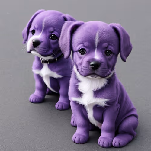 PURPLE DOG