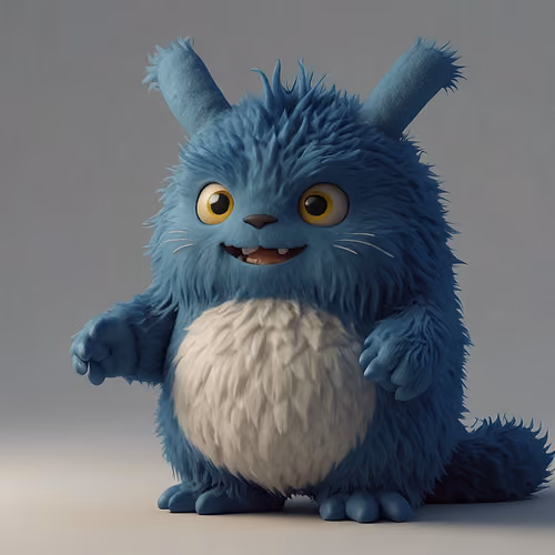Blue Monster #6036