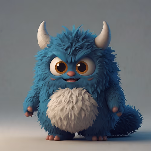 Blue Monster #6480
