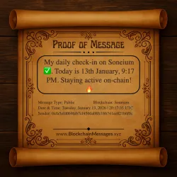 Proof of Message #205286