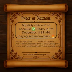 Proof of Message #201079