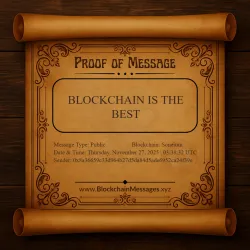 Proof of Message #179579
