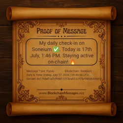 Proof of Message #211396