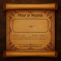 Proof of Message #151143