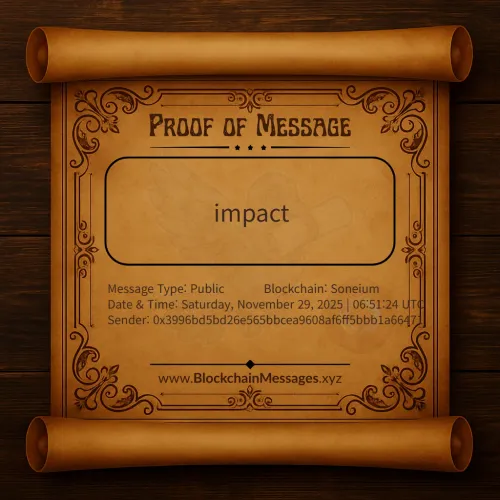 Proof of Message #195847
