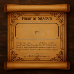 Proof of Message #192198