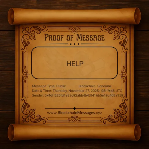 Proof of Message #180136