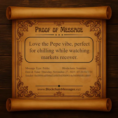 Proof of Message #181069