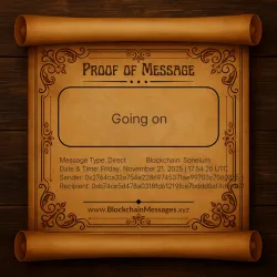 Proof of Message #177488
