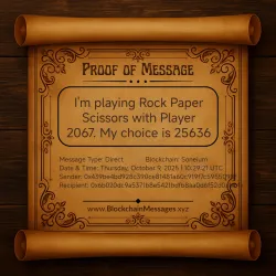 Proof of Message #162333