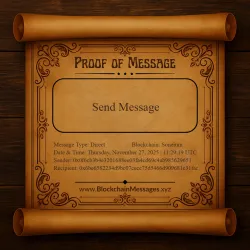 Proof of Message #183580