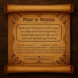 Proof of Message #202809
