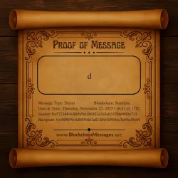 Proof of Message #187035