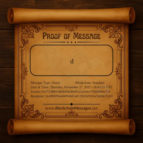 Proof of Message #187035