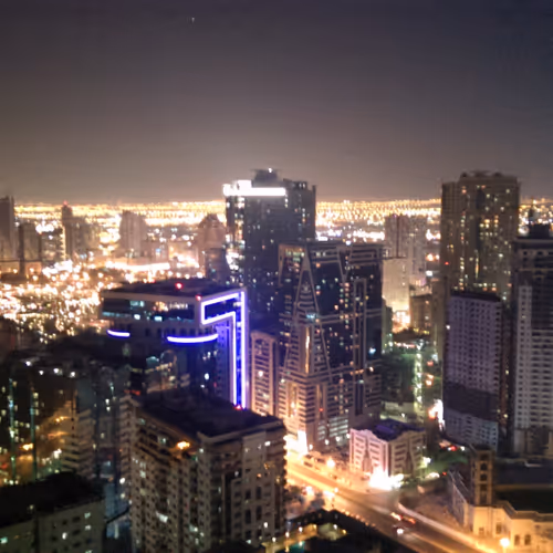 Dubai at night