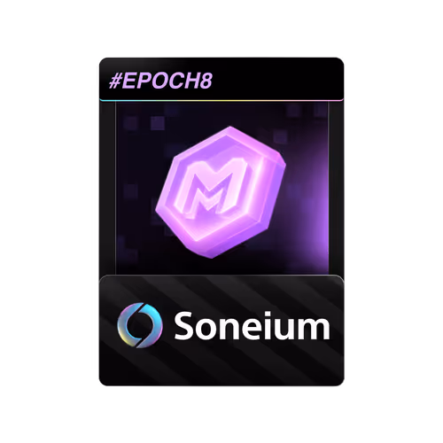 Epoch #8 on Soneium