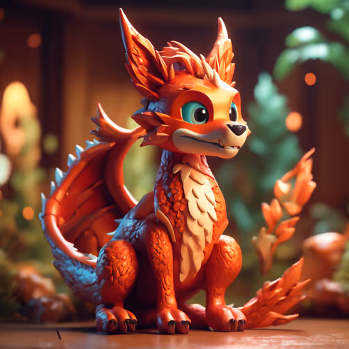 Foxy dragon
