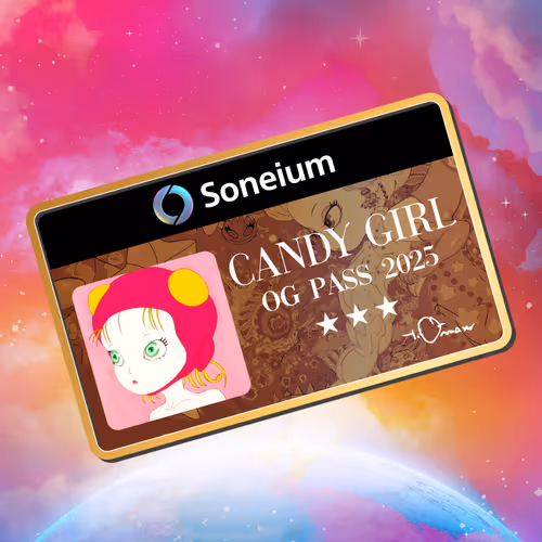 CANDY GIRL OG PASS 2025 Gold