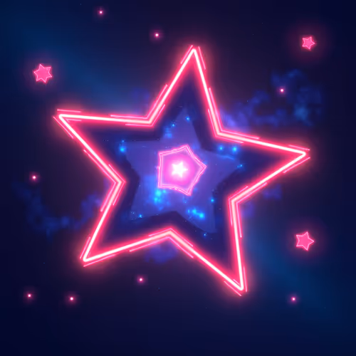 Galactic Neon Stars