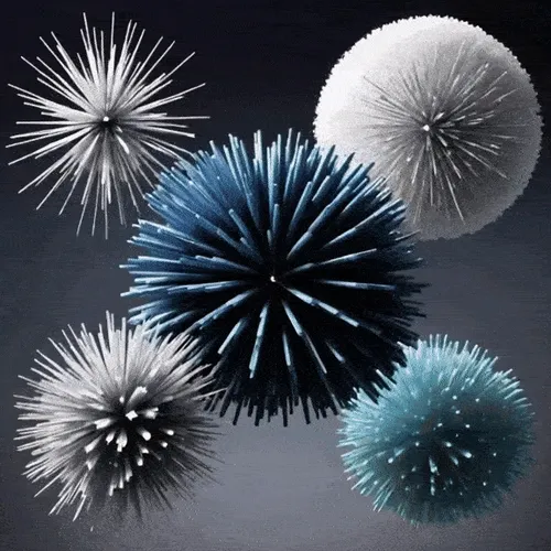 Ruffled Balls