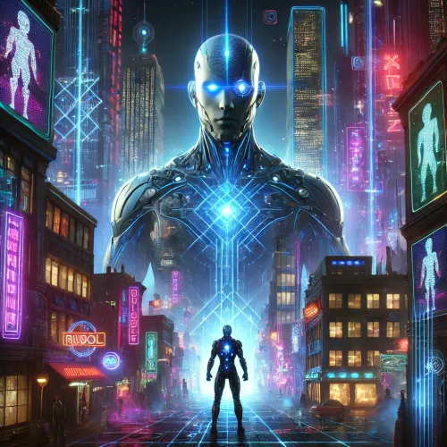 "Neon Cyberverse"
