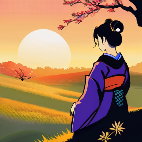 Ukiyo-e Sundown Tales #3123
