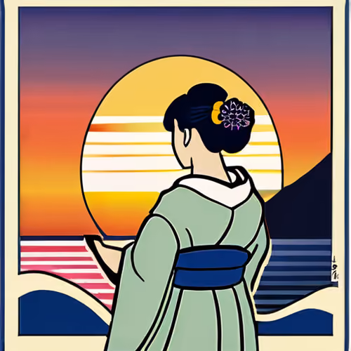 Ukiyo-e Sundown Tales #934