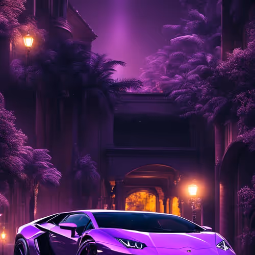 purple lambo