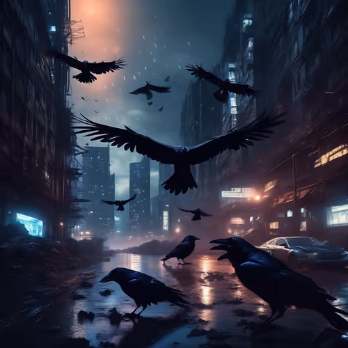 night crows
