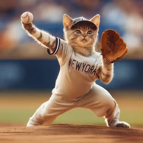 Pitcher Cat Chronicles 🐾⚾