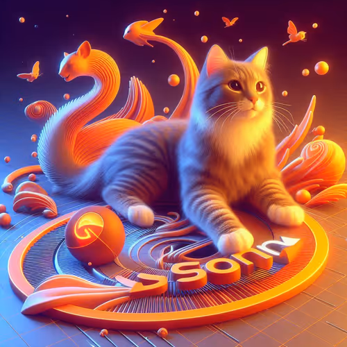 Neon Purrfection