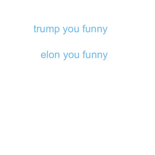 Funny trump with elon
