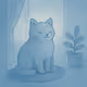 Serene Cat