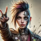 Cyber Rebel Girl