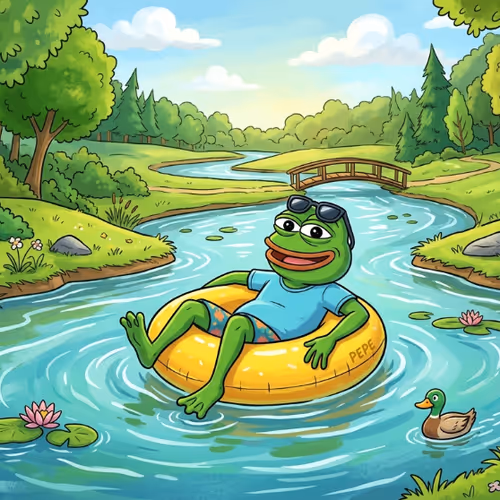 Pepe in river