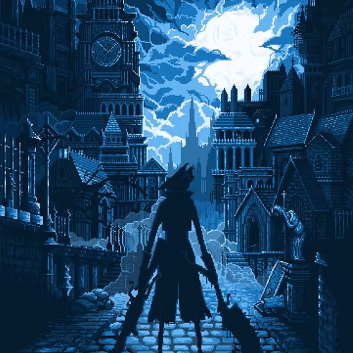 Bloodborn Yharnam hunter