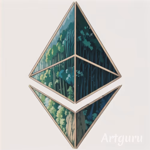 The ticker is - $ETH