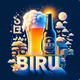 biru blossom